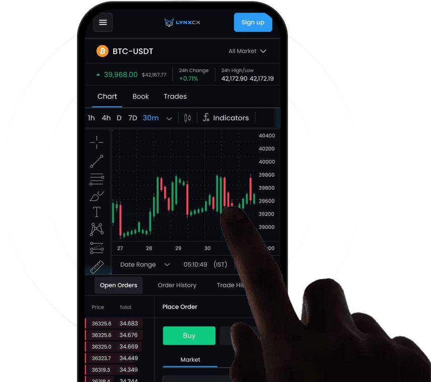 Crypto Trading Mobile App